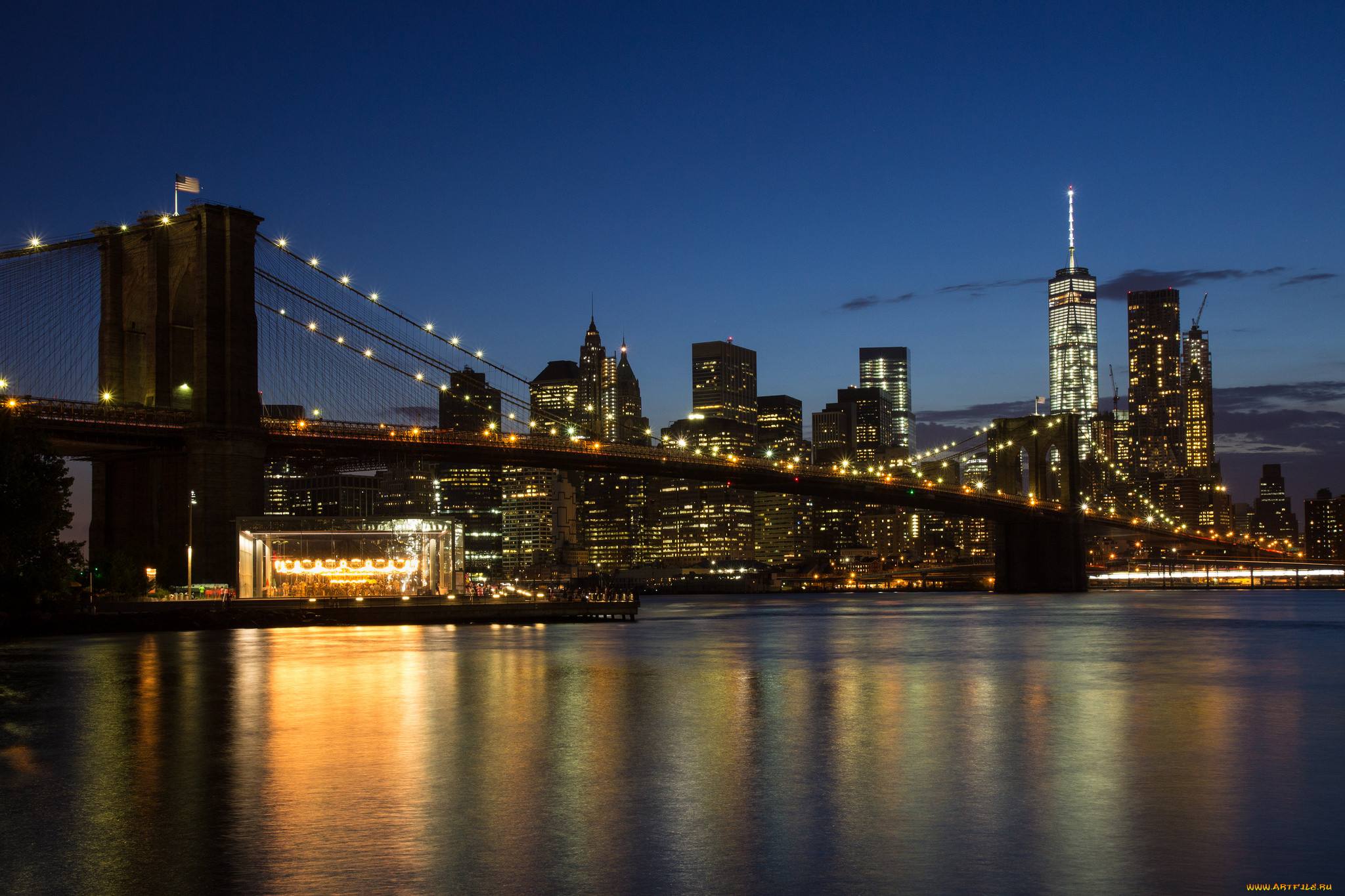 manhattan blue hour, , - , , , , 